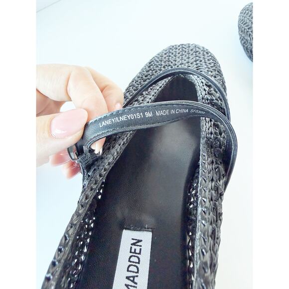 Steve Madden Laney Ballet Flat (Women) Size 9 Black - Picture 6 of 6